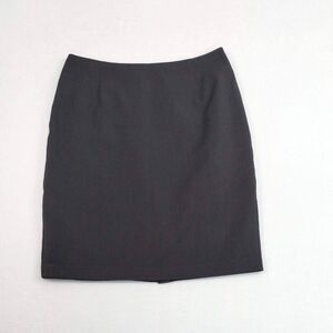 ALIA Pencil Skirt Classic Lined Dressy Career Skirt Black Size 8